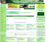 Tablet Screenshot of amazonialegal.com.br